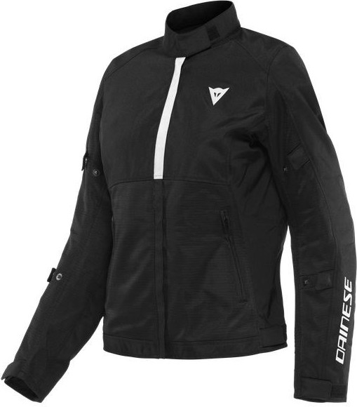 Geaca Moto Textila Dama Risoluta Air Tex Black White 23