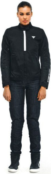 Geaca Moto Textila Dama Risoluta Air Tex Black White 23