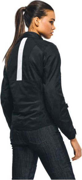 Geaca Moto Textila Dama Risoluta Air Tex Black White 23