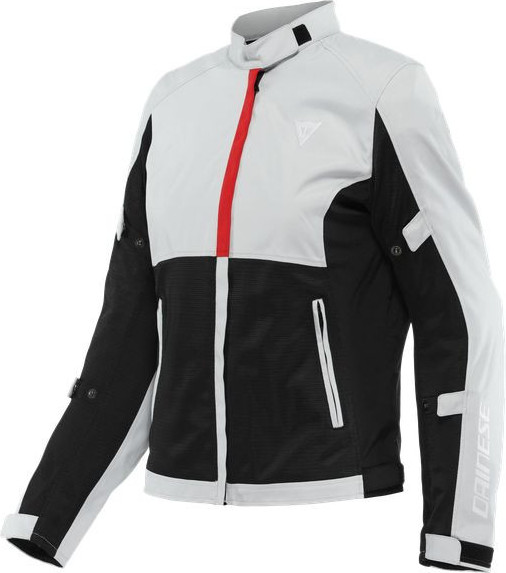 Geaca Moto Textila Dama Risoluta Air Tex Glacier-Gray Lava-Red 23