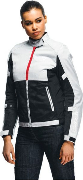 Geaca Moto Textila Dama Risoluta Air Tex Glacier-Gray Lava-Red 23