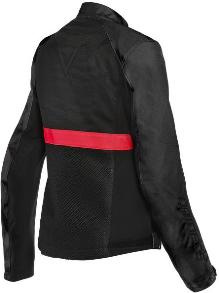 Geaca Moto Textila Dama Ribelle Air Tex Black Lava-Red 23