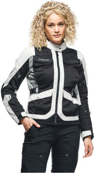 Geaca Moto Textila Dama Desert Tex Peyote Black Steeple-Gray 23