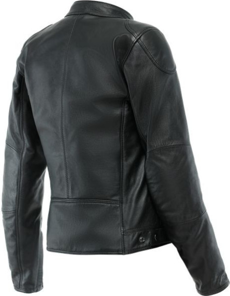 Geaca Moto Piele Dama Electra Black 23