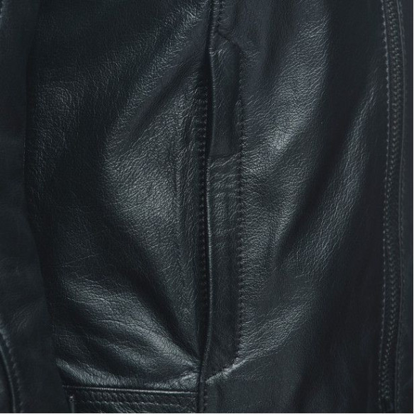 Geaca Moto Piele Dama Electra Black 23