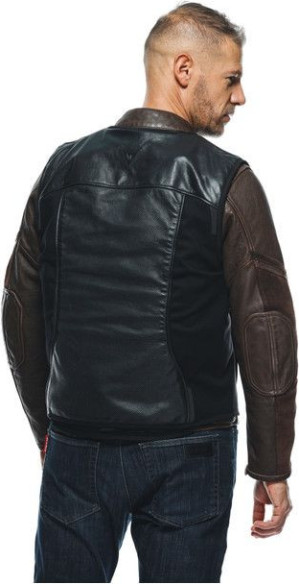 Geaca Moto Piele Smart Black 23