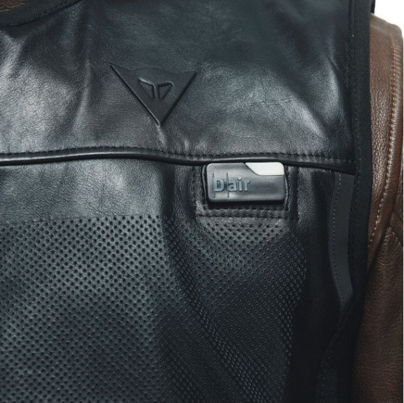 Geaca Moto Piele Smart Black 23