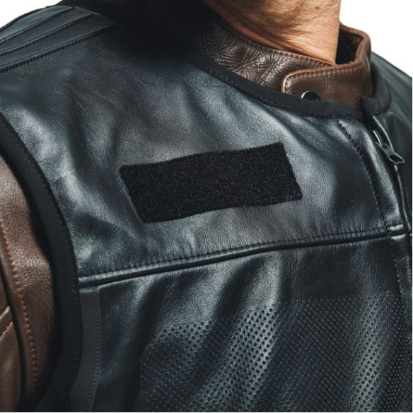 Geaca Moto Piele Smart Black 23