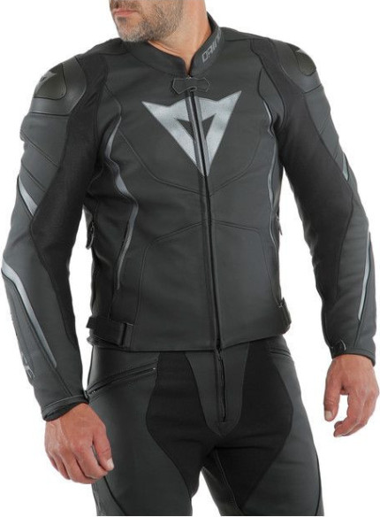 Geaca Moto Piele Avro 4 Black-Matt Anthracite 23