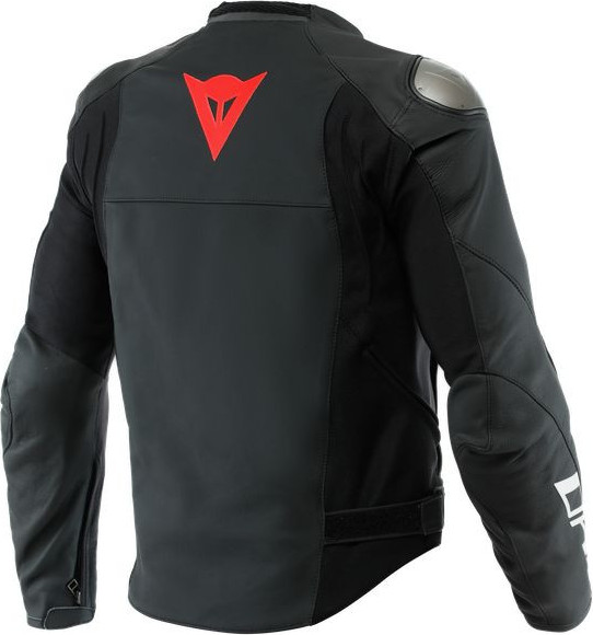Geaca Moto Piele Sportiva Black-Matt Black-Matt Black-Matt 23