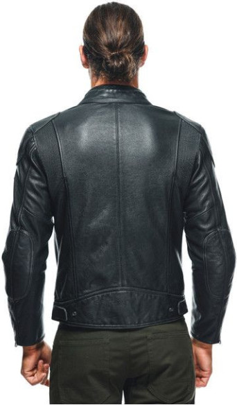 Geaca Moto Piele Atlas Black 23