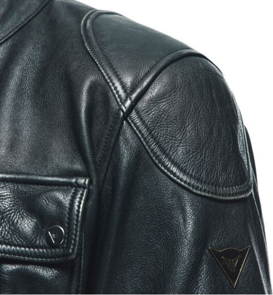 Geaca Moto Piele Atlas Black 23