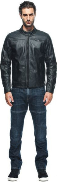 Geaca Moto Piele Mike 3 Black 23