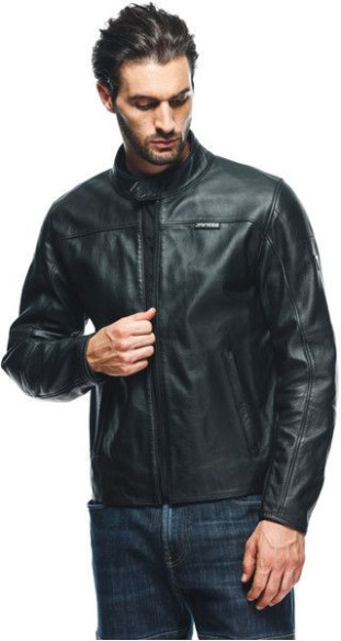 Geaca Moto Piele Mike 3 Black 23