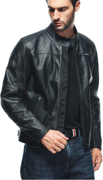 Geaca Moto Piele Mike 3 Black 23