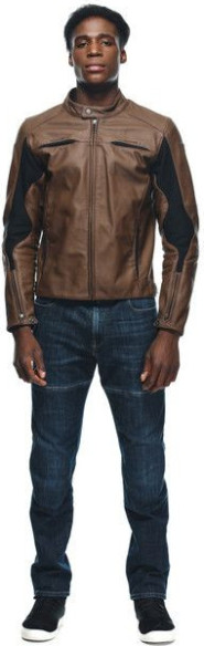 Geaca Moto Piele Razon 2 Tobacco 23