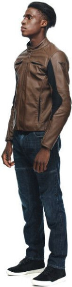 Geaca Moto Piele Razon 2 Tobacco 23