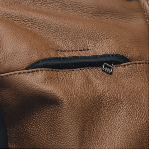 Geaca Moto Piele Razon 2 Tobacco 23