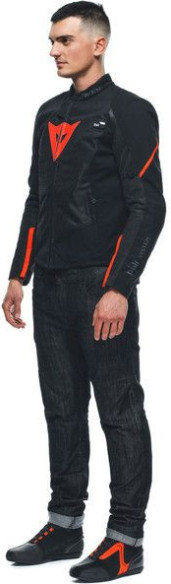 Geaca Moto Textila Smart Ls Sport Black Fluo-Red 23