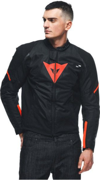 Geaca Moto Textila Smart Ls Sport Black Fluo-Red 23