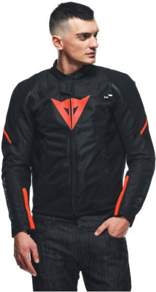 Geaca Moto Textila Smart Ls Sport Black Fluo-Red 23