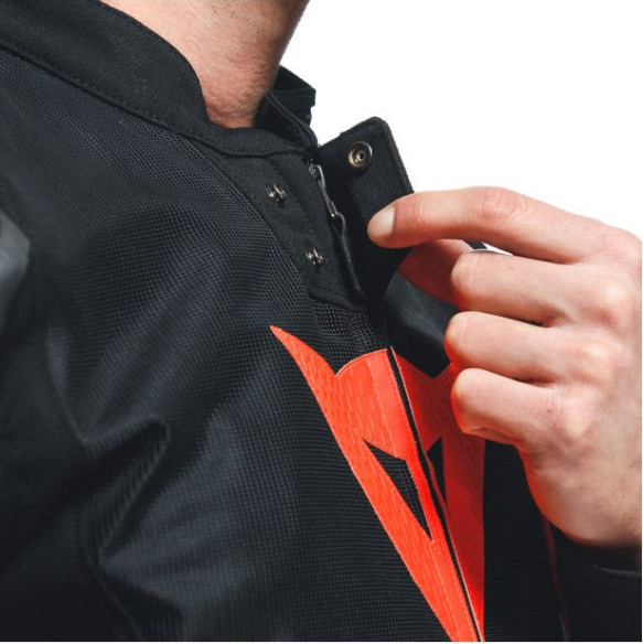 Geaca Moto Textila Smart Ls Sport Black Fluo-Red 23