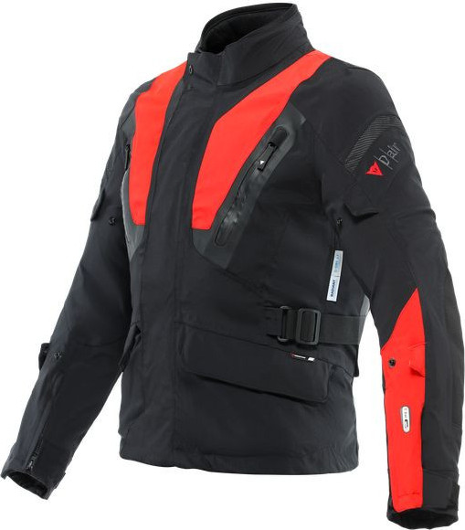 Geaca Moto Textila Stelvio D-Air D-Dry Xt Black Lava-Red 23