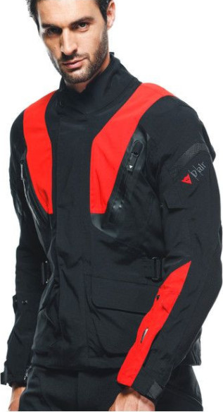 Geaca Moto Textila Stelvio D-Air D-Dry Xt Black Lava-Red 23