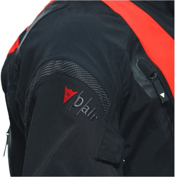 Geaca Moto Textila Stelvio D-Air D-Dry Xt Black Lava-Red 23