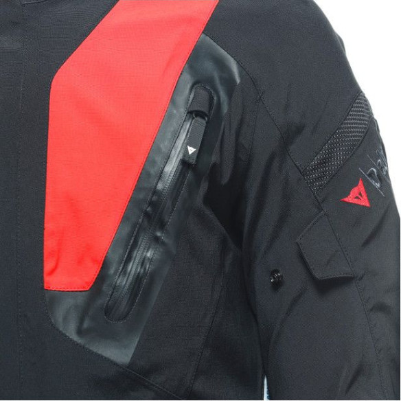 Geaca Moto Textila Stelvio D-Air D-Dry Xt Black Lava-Red 23