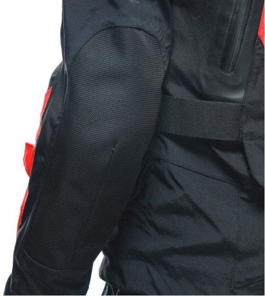 Geaca Moto Textila Stelvio D-Air D-Dry Xt Black Lava-Red 23
