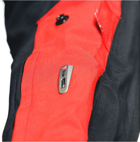 Geaca Moto Textila Stelvio D-Air D-Dry Xt Black Lava-Red 23