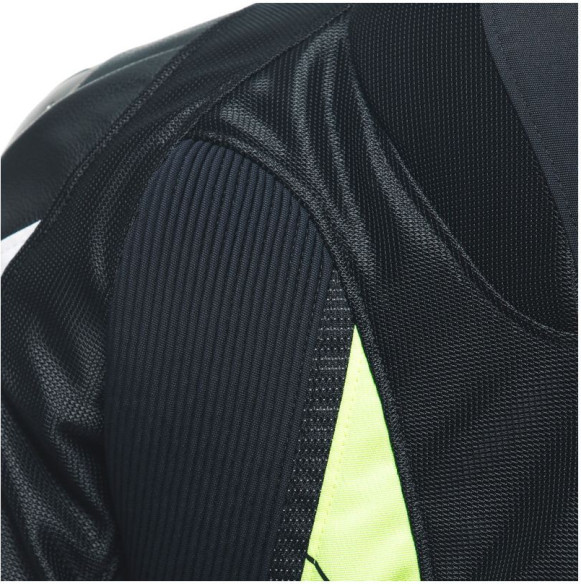 Geaca Moto Textila Super Rider 2 Absoluteshell Black White Fluo-Yellow 23