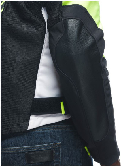 Geaca Moto Textila Super Rider 2 Absoluteshell Black White Fluo-Yellow 23