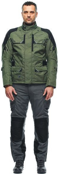 Geaca Moto Textila Ladakh 3L D-Dry Army-Green Black 23