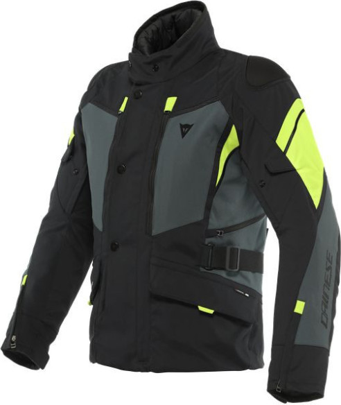 Geaca Moto Textila Carve Master 3 Gore-Tex Black Ebony Fluo-Yellow 23