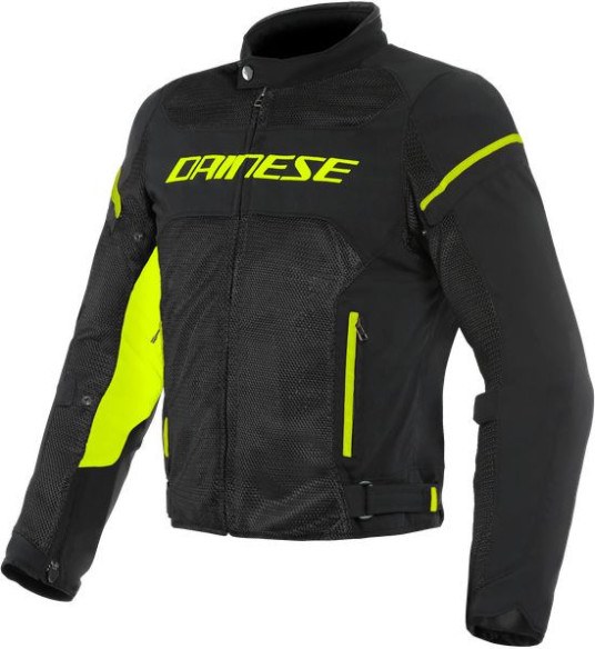Geaca Moto Textila Air Frame D1 Tex Black Black Yellow-Fluo 23