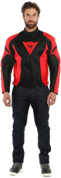 Geaca Moto Textila Air Crono 2 Tex Black Lava-Red Lava-Red 23