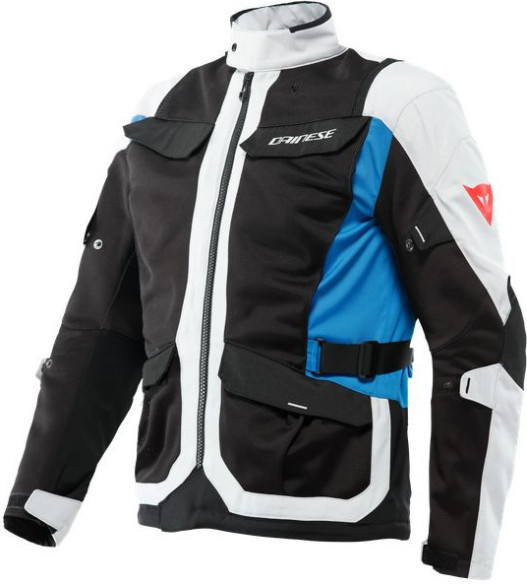Geaca Moto Textila Desert Tex Glacier-Gray Black Performance-Blue 23