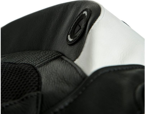 Combinezon Moto Piele Laguna Seca 5 1Pc Perforated Black White 23