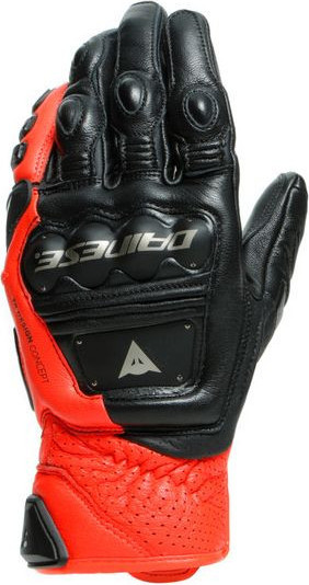 Manusi Moto Textile 4-Stroke 2 Black Fluo-Red 23