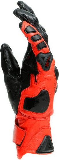 Manusi Moto Textile 4-Stroke 2 Black Fluo-Red 23