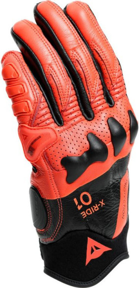Manusi Moto Textile X-Ride Black Fluo-Red 23