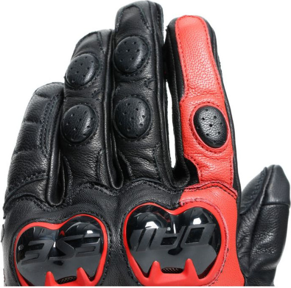 Manusi Moto Textile Impeto Black Lava-Red 23