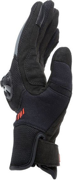 Manusi Moto Textile Mig 3 Air Tex Black Fluo-Red 23