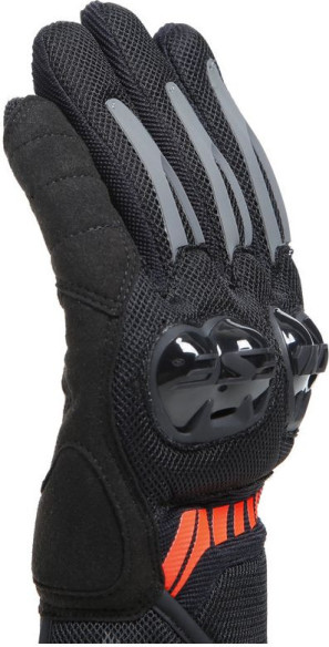 Manusi Moto Textile Mig 3 Air Tex Black Fluo-Red 23