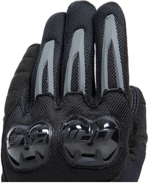 Manusi Moto Textile Mig 3 Air Tex Black Fluo-Red 23