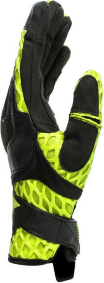 Manusi Moto Textile Air-Maze Unisex Black Fluo-Yellow 23
