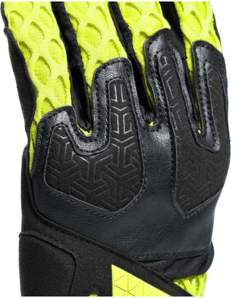 Manusi Moto Textile Air-Maze Unisex Black Fluo-Yellow 23