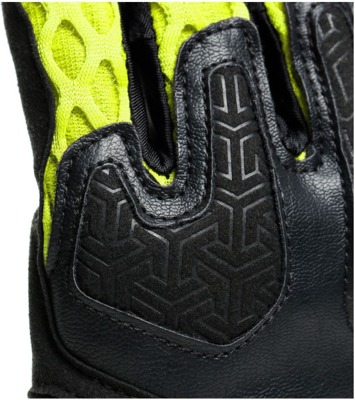 Manusi Moto Textile Air-Maze Unisex Black Fluo-Yellow 23